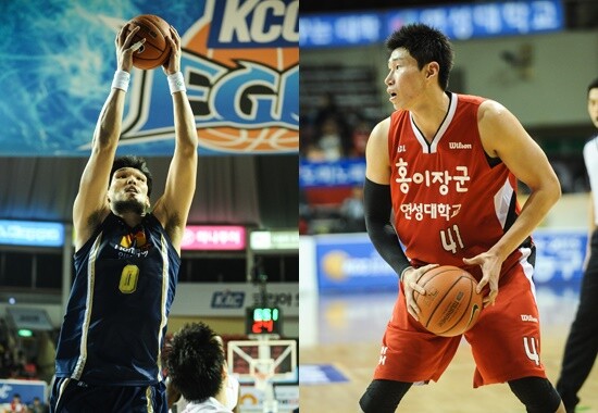 20141121 전주 KCC 하승진 안양 KGC 오세근