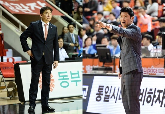 20151110 안양 KGC인삼공사 김승기 감독대행 전주 KCC 추승균 감독