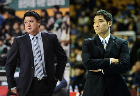 20151122 서울 SK 문경은 감독 부산 KT 조동현 감독